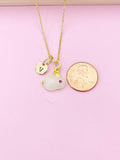 Gold Cute Rabbit Necklace Personalized Gifts, N5186