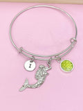 Silver Mermaid Charm Bracelet, N5426