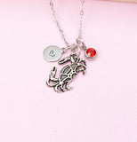 Silver Crab Charm Necklace, N5782A