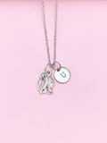 Silver Monkey Charm Necklace, N5784