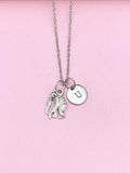 Silver Monkey Charm Necklace, N5784