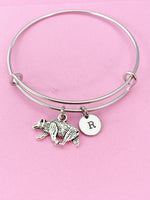 Silver Bear Charm Bracelet, N5762A