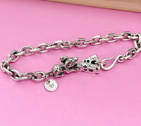 Silver Cheese Cute Mouse Bracelet, N3923