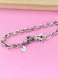 Silver Cheese Cute Mouse Bracelet, N3923