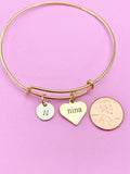 Gold Nina Charm Bracelet, N3109A