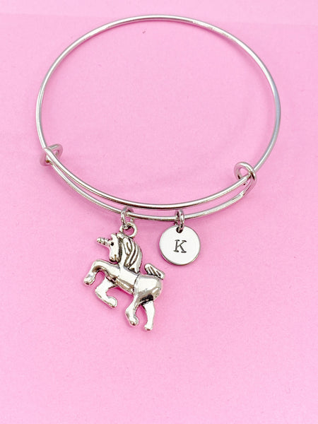 Silver Unicorn Charm Bracelet, N2075A