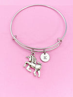 Silver Unicorn Charm Bracelet, N2075A