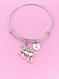 Silver Unicorn Charm Bracelet, N2075A