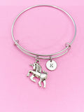 Silver Unicorn Charm Bracelet, N2075A