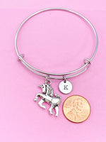 Silver Unicorn Charm Bracelet, N2075A