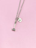 Silver Gavel Justic Hammer Charm Necklace, Lawyer Attorney Gift, Law School Graduate Gift, N1531C