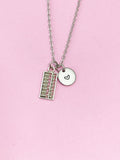 Silver Abacus Charm Necklace, N1500D