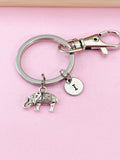 Silver Elephant Charm Keychain, N5404A