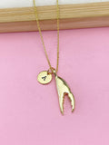 Gold Claw Charm Necklace, N5796