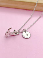 Silver Cat Charm Necklace, N5797A