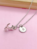 Silver Cat Charm Necklace, N5797A