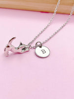 Silver Cat Charm Necklace, N5797A