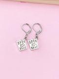 Silver Popcorn Earrings, N5224
