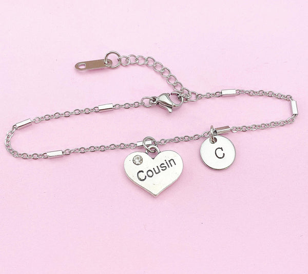 Silver Cousin Charm Bracelet, N925