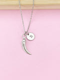 Chili Charm Necklace, Hot Chili Pepper Charm, N2308A