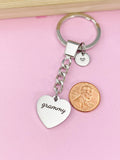 Grammy Keychain Heart, Best Gifts for Grammy Grandmother, D097