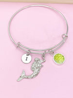 Silver Mermaid Charm Bracelet, N5426