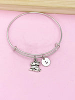 Silver Rabbit Charm Bracelet, N1110