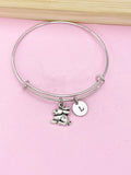 Silver Rabbit Charm Bracelet, N1110