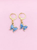 Gold Butterfly Charm Earrings, N3135