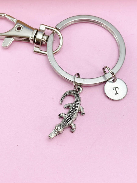 Silver Alligator Keychain, N1892S