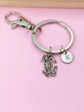 Silver Crab Charm Keychain, N5782