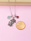 Silver Crab Charm Necklace, N5782A