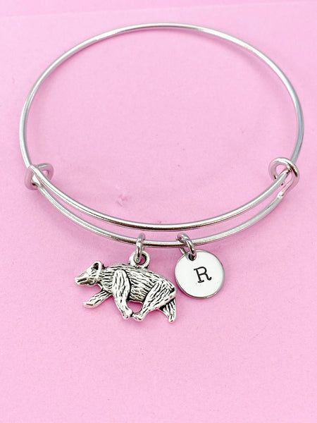 Silver Bear Charm Bracelet, N5762A