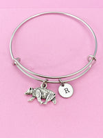 Silver Bear Charm Bracelet, N5762A