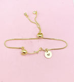 Gold Tulip Bracelet, Gold Tulip Flower Gift, N2189B