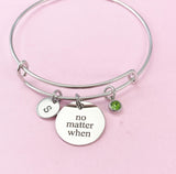 Silver No Matter When Bracelet, D313