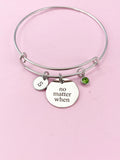 Silver No Matter When Bracelet, D313