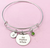 Silver No Matter When Bracelet, D313