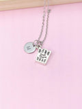 Silver Popcorn Charm Necklace, N5224A