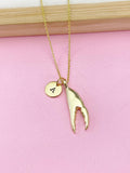 Gold Claw Charm Necklace, N5796