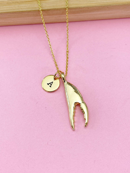 Gold Claw Charm Necklace, N5796