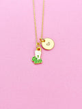 Cabbage Necklace, Gold Cabbage Vegi Charm Necklace, Personalized Gifts, N5182