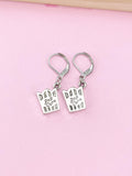 Silver Popcorn Earrings, N5224