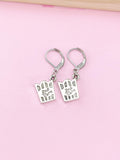 Silver Popcorn Earrings, N5224