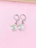 Silver Popcorn Earrings, N5224