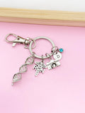 Register Nurse Crime Scene Investigation Keychain, Forensic Science Specialist, Scientist Gift, Nurse Gift, Researcher Gift, N4671A