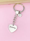 Grammy Keychain Heart, Best Gifts for Grammy Grandmother, D097