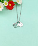 Silver Basketball Charm Necklace, N5783A