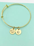 Gold Cornhole Charm Bracelet, D207A