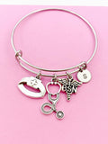 Silver Bachelor of Science Nursing BSN Charm Bracelet Gifts, N261B